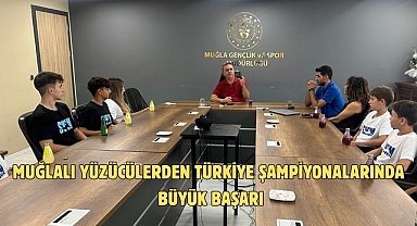 Muğlalı Yüzücülerden Türkiye Şampiyonalarında Büyük Başarı