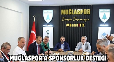 Muğlaspor’a Sponsorluk Desteği