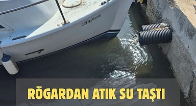 Rögardan atık su taştı