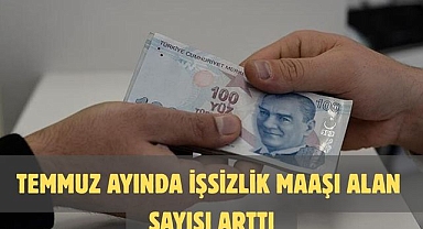 TEMMUZ AYINDA İŞSİZLİK MAAŞI ALAN SAYISI ARTTI