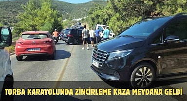 Torba karayolunda zincirleme kaza meydana geldi