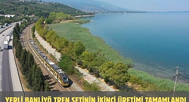 YERLİ BANLİYÖ TREN SETİNİN İKİNCİ ÜRETİMİ TAMAMLANDI