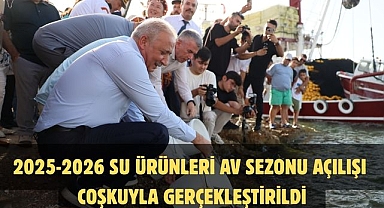 2025-2026 Su Ürünleri Av Sezonu Açılışı Coşkuyla Gerçekleştirildi
