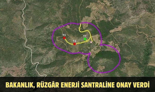 Bakanlık, Rüzgâr Enerji Santraline Onay Verdi