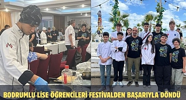 Bodrumlu Lise Öğrencileri Festivalden Başarıyla Döndü