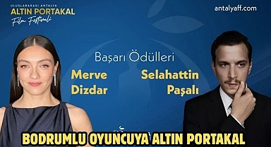Bodrumlu Oyuncuya Altın Portakal