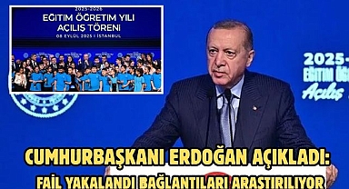 Cumhurbaşkanı Erdoğan açıkladı: Fail yakalandı bağlantıları araştırılıyor