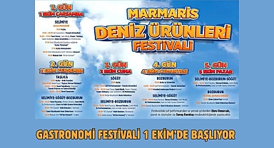 Gastronomi Festivali 1 Ekim’de Başlıyor