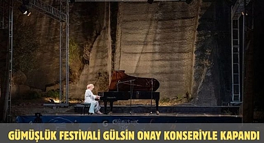 Gümüşlük Festivali Gülsin Onay Konseriyle Kapandı