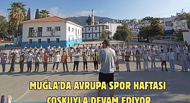 MUĞLA’DA AVRUPA SPOR HAFTASI COŞKUYLA DEVAM EDİYOR