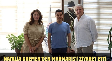 NATALİA KREMEN’DEN MARMARİS’İ ZİYARET ETTİ