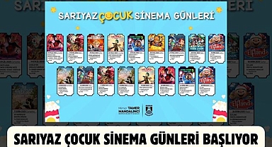 Sarıyaz Çocuk Sinema Günleri Başlıyor