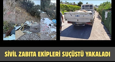 Sivil Zabıta Ekipleri Suçüstü Yakaladı