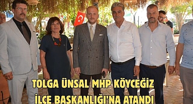 Tolga Ünsal MHP Köyceğiz İlçe Başkanlığı’na Atandı