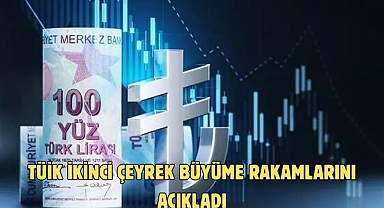 TÜİK ikinci çeyrek büyüme rakamlarını açıkladı