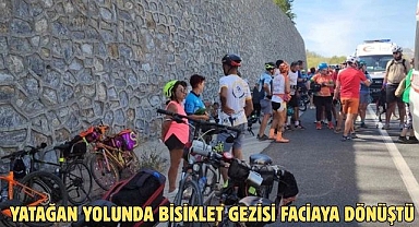 Yatağan yolunda bisiklet gezisi faciaya dönüştü