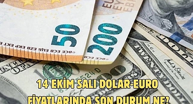 14 EKİM SALI DOLAR-EURO FİYATLARINDA SON DURUM NE?