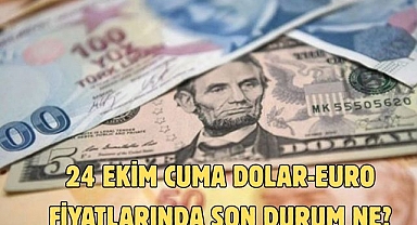 24 EKİM CUMA DOLAR-EURO FİYATLARINDA SON DURUM NE?
