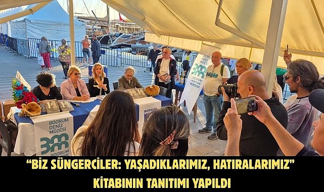 “Biz Süngerciler: Yaşadıklarımız, Hatıralarımız” Kitabının Tanıtımı Yapıldı