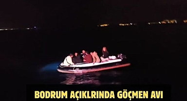 BODRUM AÇIKLRINDA GÖÇMEN AVI