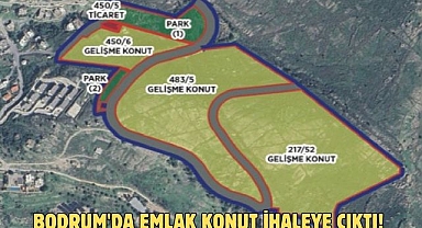 Bodrum'da Emlak Konut İhaleye Çıktı!