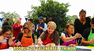 Bodrum’da Geleneksel Etkinlik