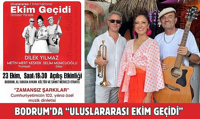 Bodrum’da “Uluslararası Ekim Geçidi”