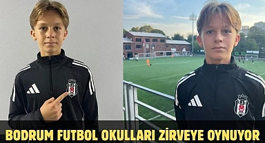 BODRUM FUTBOL OKULLARI ZİRVEYE OYNUYOR