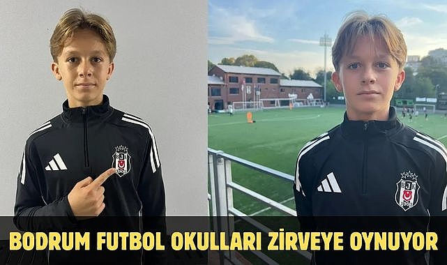 BODRUM FUTBOL OKULLARI ZİRVEYE OYNUYOR