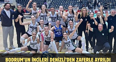 Bodrum’un İncileri Denizli’den Zaferle Ayrıldı