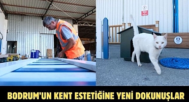 Bodrum’un kent estetiğine yeni dokunuşlar