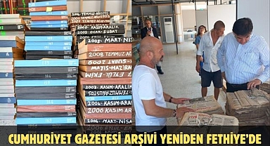 Cumhuriyet Gazetesi Arşivi Yeniden Fethiye’de