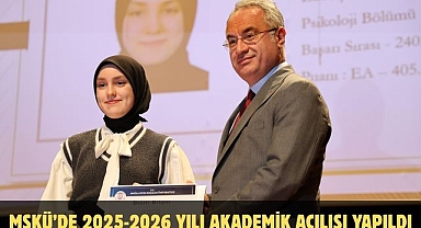 MSKÜ’de 2025-2026 yılı akademik açılışı yapıldı