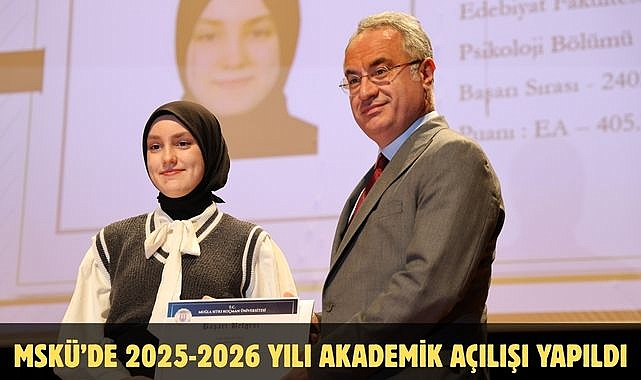 MSKÜ’de 2025-2026 yılı akademik açılışı yapıldı