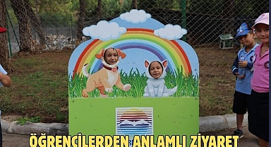ÖĞRENCİLERDEN ANLAMLI ZİYARET