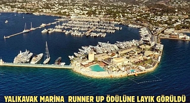 Yalıkavak Marina  Runner Up ödülüne layık görüldü
