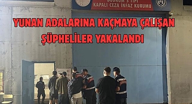 YUNAN ADALARINA KAÇMAYA ÇALIŞAN ŞÜPHELİLER YAKALANDI
