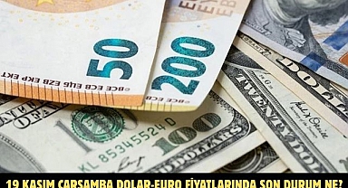19 KASIM ÇARŞAMBA DOLAR-EURO FİYATLARINDA SON DURUM NE?
