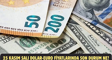 25 KASIM SALI DOLAR-EURO FİYATLARINDA SON DURUM NE?