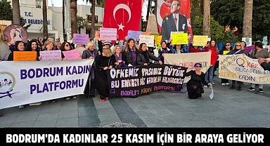 Bodrum’da Kadınlar 25 Kasım İçin Bir Araya Geliyor