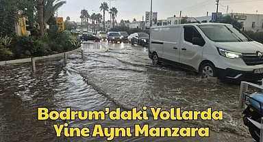 Bodrum’daki Yollarda Yine Aynı Manzara