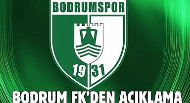 Bodrum FK’den Açıklama