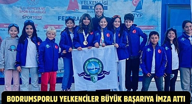 Bodrumsporlu Yelkenciler Büyük Başarıya İmza Attı