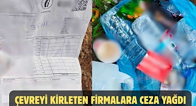 ÇEVREYİ KİRLETEN FİRMALARA CEZA YAĞDI