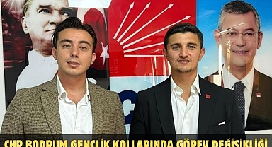 CHP Bodrum Gençlik Kollarında Görev Değişikliği
