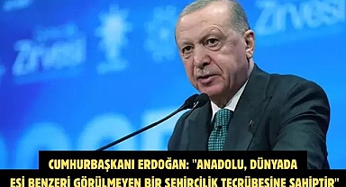 CUMHURBAŞKANI ERDOĞAN: