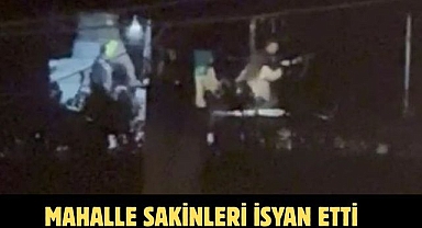 MAHALLE SAKİNLERİ İSYAN ETTİ