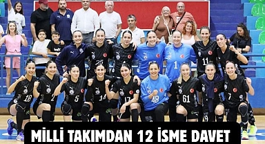 Milli Takımdan 12 İsme Davet