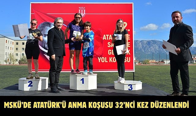 MSKÜ’de Atatürk’ü Anma Koşusu 32’nci Kez Düzenlendi