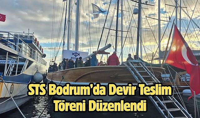 STS Bodrum’da Devir Teslim Töreni Düzenlendi